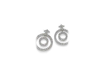 Rhodium Plated | Fashion Earrings